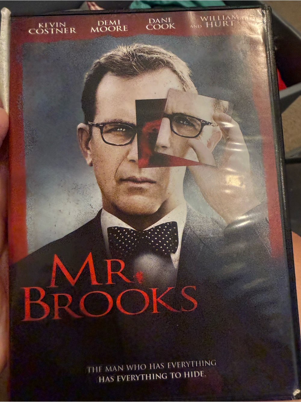 Mr brooks on dvd